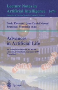 advances in artificial life 5th european conference ecal 99  lausanne  switzerland 1st edition d. floreano ,