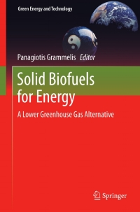 solid biofuels for energy a lower greenhouse gas alternative 1st edition panagiotis grammelis