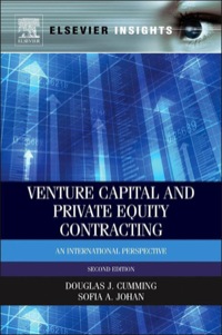 venture capital and private equity contracting an international perspective 2nd edition douglas j. cumming,