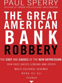 the great american bank robbery the cost and causes of the new depression 1st edition paul sperry