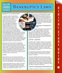 bankruptcy laws 1st edition speedy publishing 1680321846