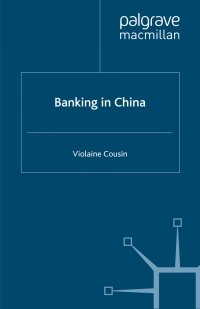 banking in china 1st edition v. cousin 0230006957,0230595847