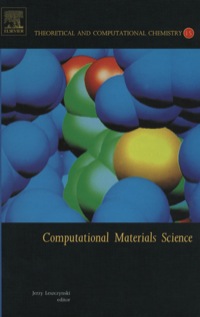 computational materials science 1st edition jerzy leszczynski 0444513000, 9780444513007, 9780080529639