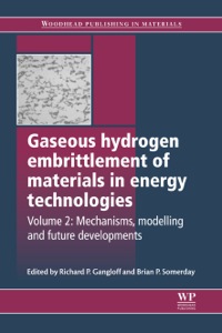 gaseous hydrogen embrittlement of materials in energy technologies mechanisms modelling and future