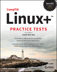 comptia linux practice tests 3rd edition steve suehring 1119879612, 1119879639, 9781119879619, 9781119879633
