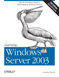 learning windows server 2003 the no nonsense guide to to window server administration 2nd edition jonathan