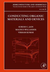 conducting organic materials and devices 1st edition suresh c. jain, m. willander, v. kumar 0127521909,