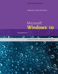 new perspectives microsoftwindows 10  comprehensive 1st edition lisa ruffolo 1305579380, 1305856716,