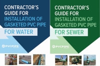 contractors guide for installation of gasketed pvc pipe for water  for sewer 1st edition uni-bell pvc pipe