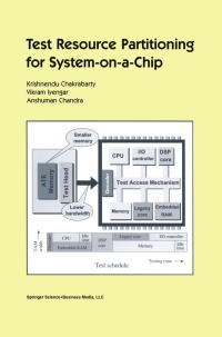 test resource partitioning for system on a chip 1st edition vikram iyengar, anshuman chandra 1402071191,