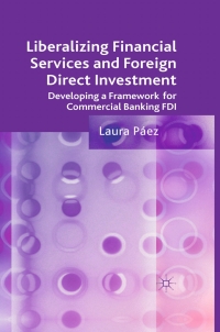 liberalizing financial services and foreign direct investment developing a framework for commercial banking