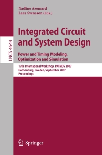 integrated circuit and system design power and timing modeling optimization and simulation 1st edition