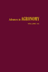 advances in agronomy volume 44 1st edition donald l. sparks 0120007444, 0080563570, 9780120007448,
