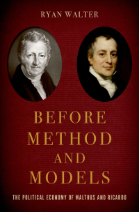 before method and models the political economy of malthus and ricardo 1st edition ryan walter 019760305x,