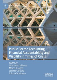 public sector accounting financial accountability and viability in times of crisis 1st edition giovanna