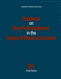 handbook on non profit institutions in the system of national accounts 1st edition united nations 9211614619,