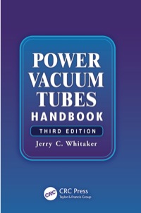 power vacuum tubes handbook 3rd edition jerry c. whitaker 143985064x, 1439850658, 9781439850640,