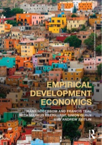 empirical development economics 1st edition måns söderbom, francis teal, markus eberhardt, simon quinn,