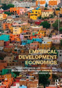 empirical development economics 1st edition måns söderbom , francis teal , markus eberhardt , simon quinn ,