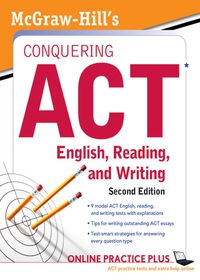 mcgraw hills conquering act english reading and writing 2nd edition steven w. dulan 0071769080, 0071769099,