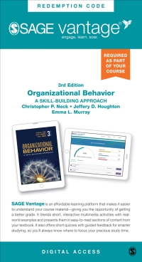 sage vantage organizational behavior a skill building approach 3rd edition christopher p. neck; jeffery d.