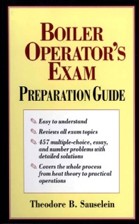 boiler operator s exam preparation guide 1st edition theodore sauselein 0070579687,