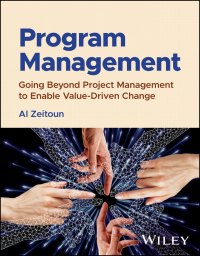 program management going beyond project management to enable value driven change 1st edition al zeitoun