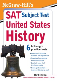 mcgraw hills sat subject test united states history 6 full length practice tests 3rd edition daniel