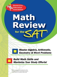 math review for the sat 1st edition editors of rea 0738600865, 073866717x, 9780738600864, 9780738667171