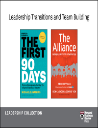 leadership transitions and team building leadership collection 1st edition harvard business review, michael