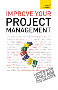 improve your project management teach yourself 1st edition phil baguley 1444129473, 9781444129472