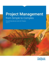 project management  from simple to complex  from simple to complex  version 2.0 1st edition russell darnall,
