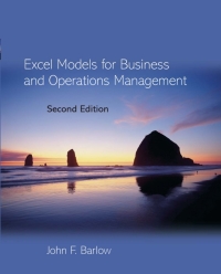 excel models for business and operations management 2nd edition john barlow 0470015098, 0470016353,
