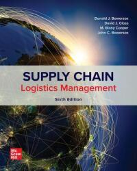 supply chain logistics management 6th edition donald bowersox ,  david closs , m. bixby cooper 1265072604,