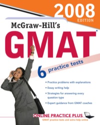 mcgraw hills gmat 12 practice tests 2008 edition james hasik, stacey rudnick, ryan hackney 0071493409,