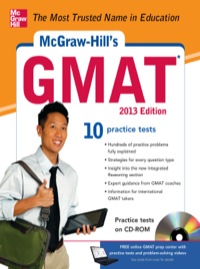 mcgraw hills gmat 10 practice tests 2013 2013 edition james hasik, stacey rudnick 0071766979, 9780071766975