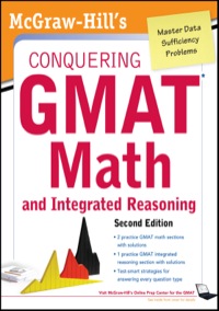 mcgraw hills conquering the gmat math and integrated reasoning 2nd edition robert moyer 0071776109,