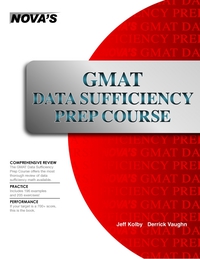 gmat data sufficiency prep course 1st edition jeff kolby, derrick vaughn 1889057541, 1889057576,