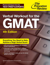 verbal workout for the gmat 4th edition princeton review 1101881658, 1101881712, 9781101881651, 9781101881712