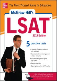 mcgraw hills lsat 5 practice tests 2013 edition russ falconer, drew johnson 0071764119, 9780071764117