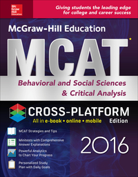 mcgraw hill education mcat behavioral and social sciences and critical analysis cross platform edition 2016