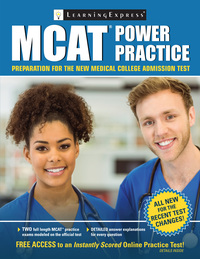 mcat power practice 1st edition learningexpress 1611030404, 1611031141, 9781611030402, 9781611031140