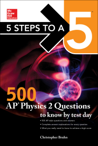 5 steps to a 500 ap physics 2 questions to know by test day 1st edition christopher bruhn 1259860108,