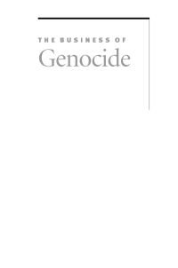 the business of genocide 1st edition michael thad allen 0807856150, 9780807856154, 9798890873989