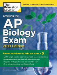 cracking the ap biology exam 2019 edition the princeton review 1524757969, 1524758302, 9781524757960,