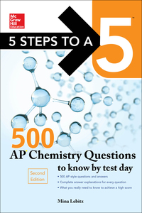 mcgraw hill education 500 ap chemistry questions to know by test day 2nd edition mina lebitz 0071848584,