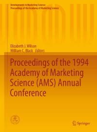 Proceedings Of The 1994 Academy Of Marketing Science (AMS) Annual Conference