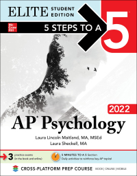 elite student edition 5 steps to a 5 ap psychology 2022 1st edition laura lincoln maitland, laura sheckell