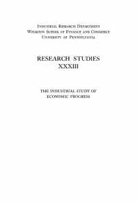 the industrial study of economic progress research studies xxxiii 1st edition hiram simmons davis 1512821926,