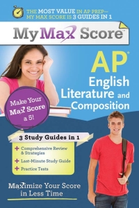 my max score ap english literature and composition 1st edition tony armstrong 1402243111, 1402262590,